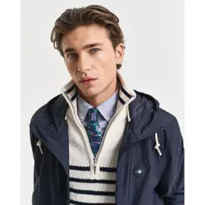 GANT Evening Blue Lightweight Packable Windbreaker